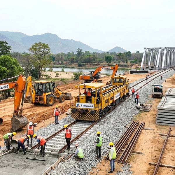 A B Infrabuild Limited wins a new order of Rs. 51.79 Crore from East Coast Railways
